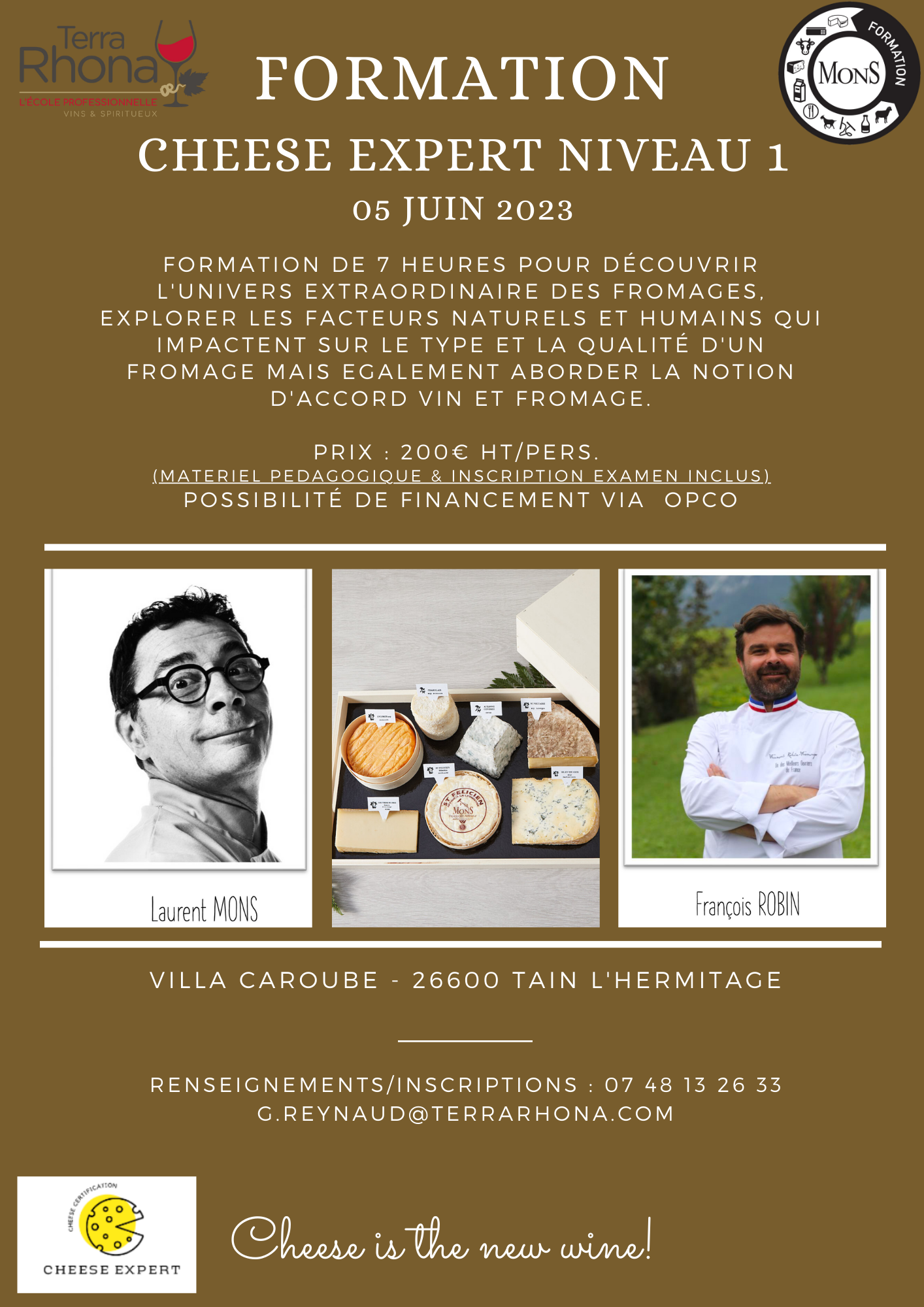 formation fromage vin wine cheese : sommelier, oenologie