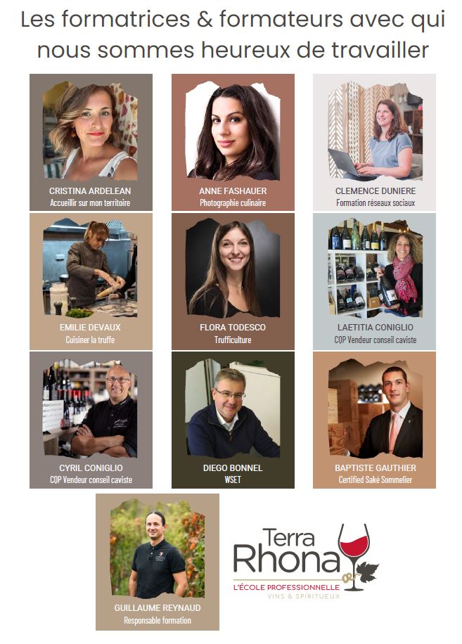 formateurs terrarhona wine formation rhone tain 